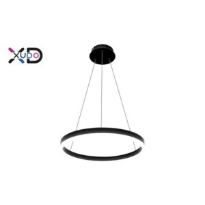 Żyrandol LED Mundo 40cm 22W czarny 3CCT pilot