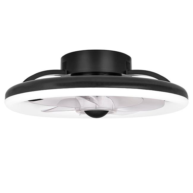 Plafon Led Flip 36W+15W 3CCT wentylator 40cm czarn 2 Plafon Led Flip 36W+15W 3CCT wentylator 40cm czarn - obrazek 2