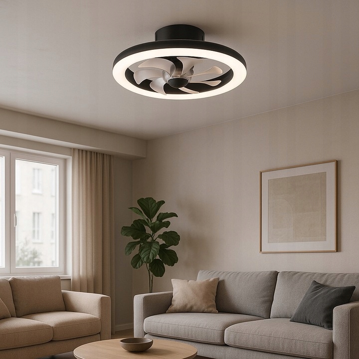 Wentylator wiatrak sufitowy lampa LED 51w CCT pamięć barwy pilot aplikacja 13 Wentylator wiatrak sufitowy lampa LED 51w CCT pamięć barwy pilot aplikacja - obrazek 13