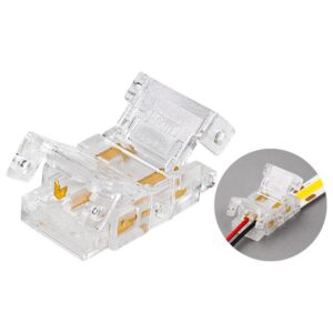 Złączka do taśmy LED COB 8mm zatrzaskowa zasilając