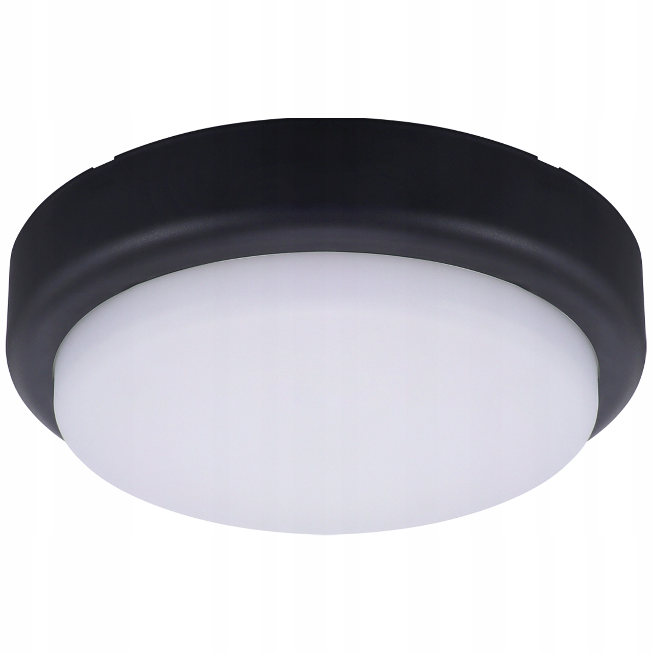 Lampa zewnętrzna sufitowa plafon łazienkowy LED 8w 12w 18w IP65 CCT czarna 2 Lampa zewnętrzna sufitowa plafon łazienkowy LED 8w 12w 18w IP65 CCT czarna - obrazek 2