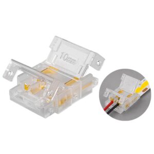 Złączka do taśmy LED COB 10mm zatrzaskowa zasilają