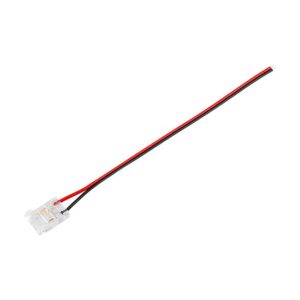 Złączka do taśmy LED COB 10mm zatrzaskowa z kablem