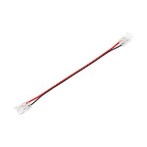 Złączka do taśmy LED COB 8mm zatrzask dw z kablem