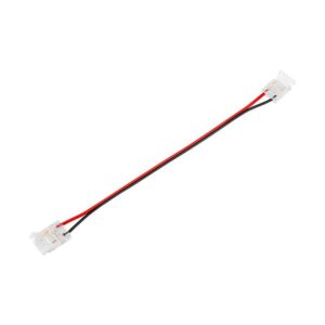 Złączka do taśmy LED COB 10mm zatrzask dw z kablem