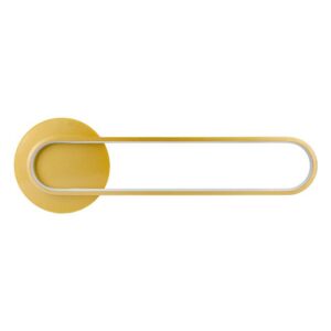Kinkiet ścienny led Goldimo 18W 63cm złoty