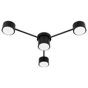 Żyrandol LED GX53 Guliver x4 85mm czarny.