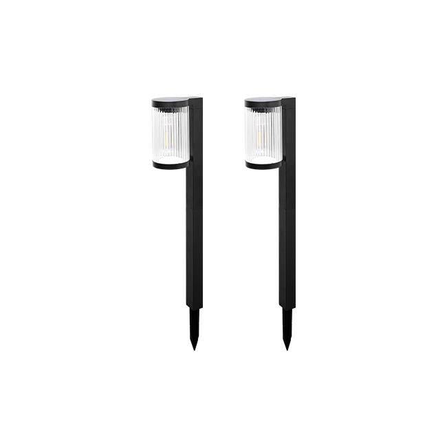 Lampa LED solarna wbijana latarnia ogrodow - 2 szt 1 Lampa LED solarna wbijana latarnia ogrodow - 2 szt