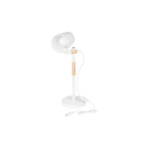 Lampa biurkowa Kasio E27 biała WD