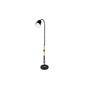Lampa podłogowa Koko E27 145cm czarna WD