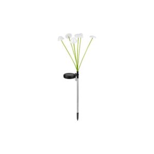 Lampa LED solarna wbijana grzyby 6xLED 72cm