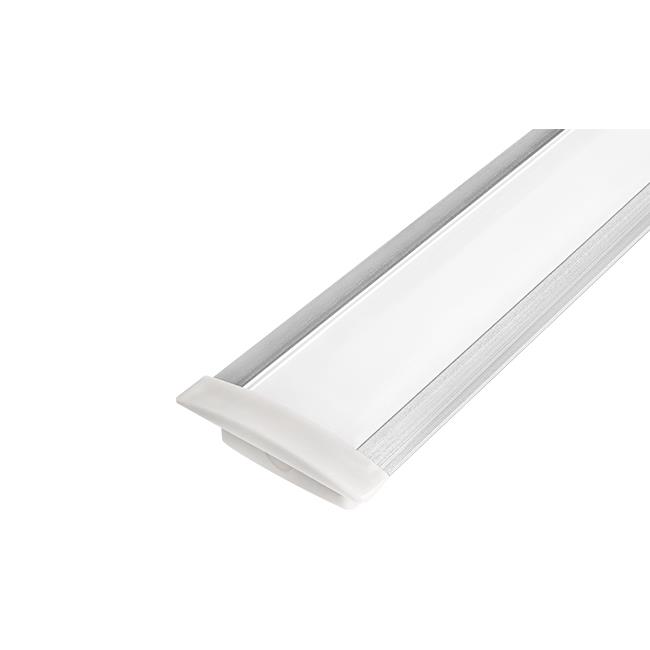 Profil Led Masterled wpuszczany 2m anodowany mlecz 2 Profil Led Masterled wpuszczany 2m anodowany mlecz - obrazek 2