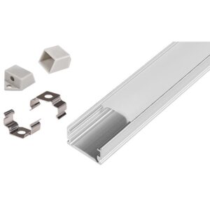 Profil Led Masterled slim 2m anodowany mleczny