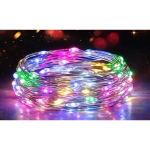 Łańcuch LED świąteczny USB 100 LED 10m RGB