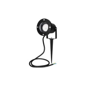Lampa ogrodowa LED reflektor 1xGU10 100mm 1m kabel