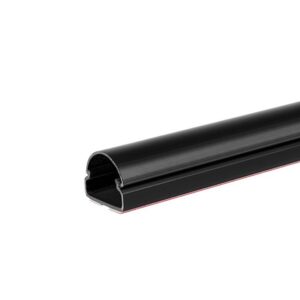 Maskownica RTV PCV 30mm czarna 65cm