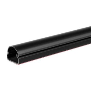 Maskownica RTV PCV 30mm czarna 100cm