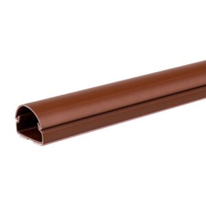 Maskownica RTV PCV 30mm brązowa 100cm