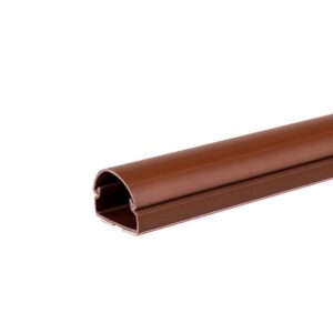 Maskownica RTV PCV 30mm brązowa 65cm