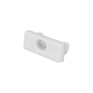 Zaślepka Master LED PCV Slim z otworem biała