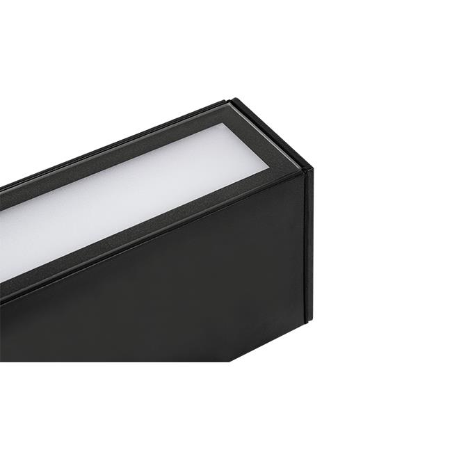 Lampa ogrodowa LED 12W Roma jednostronna 60cm czar 6 Lampa ogrodowa LED 12W Roma jednostronna 60cm czar - obrazek 6