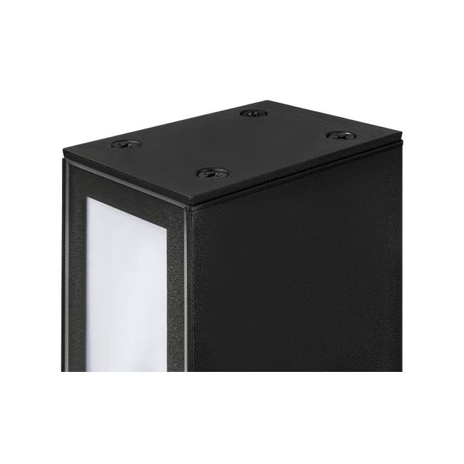 Lampa ogrodowa LED 12W Roma jednostronna 60cm czar 9 Lampa ogrodowa LED 12W Roma jednostronna 60cm czar - obrazek 9
