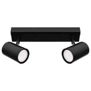 Kinkiet GU10 LED Richi ruchomy x2 czarny