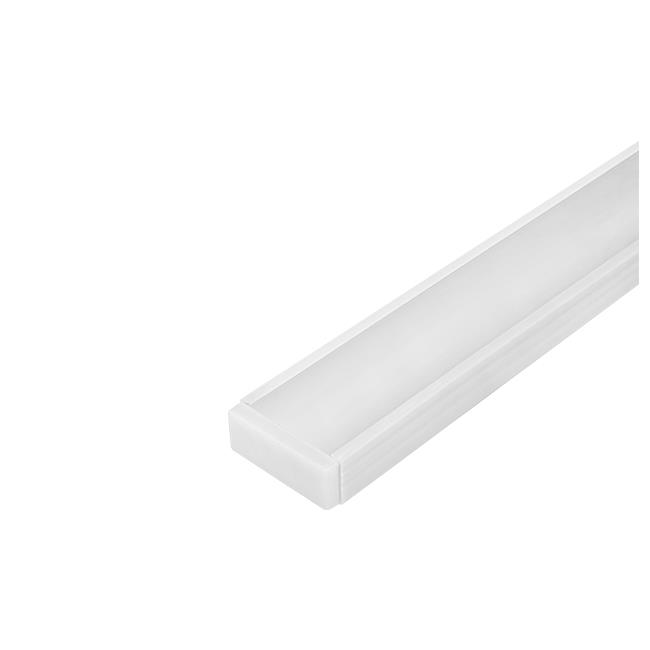 Profil LED PCV 16x7 Slim biały 2m Mleczny 2 2 Profil LED PCV 16x7 Slim biały 2m Mleczny 2 - obrazek 2
