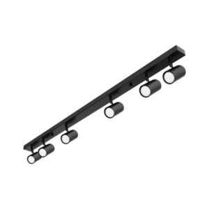 Kinkiet GU10 LED Richi ruchomy x6 czarny