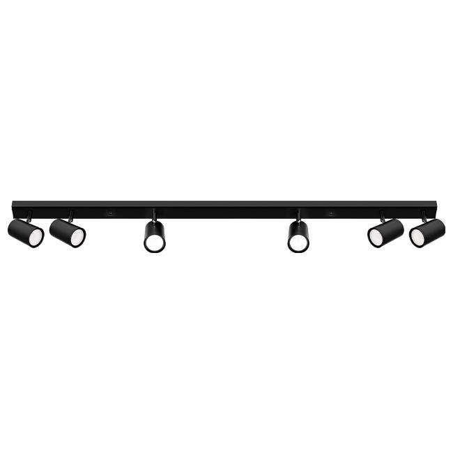 Kinkiet GU10 LED Richi ruchomy x6 czarny 4 Kinkiet GU10 LED Richi ruchomy x6 czarny - obrazek 4