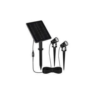 Lampa LED solarna wbijana 3000K zestaw 2szt