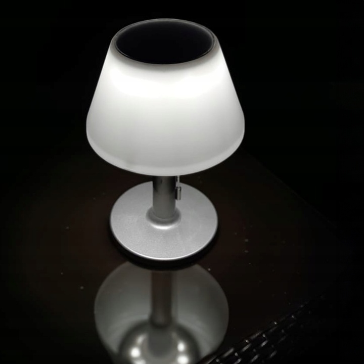 Lampka stołowa solarna LED 2w zewnetrzna na taras balkon ozdoba IP44 CCT 11 Lampka stołowa solarna LED 2w zewnetrzna na taras balkon ozdoba IP44 CCT - obrazek 11