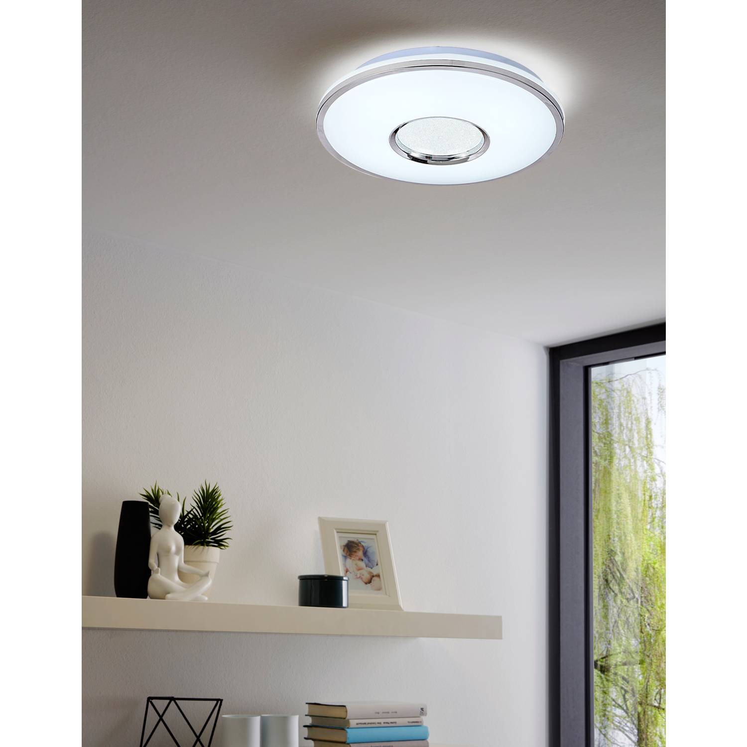 Lampa do łazienki LED plafon łazienkowy dekoracyjny LED 24w IP44 glamour 11 Lampa do łazienki LED plafon łazienkowy dekoracyjny LED 24w IP44 glamour - obrazek 11