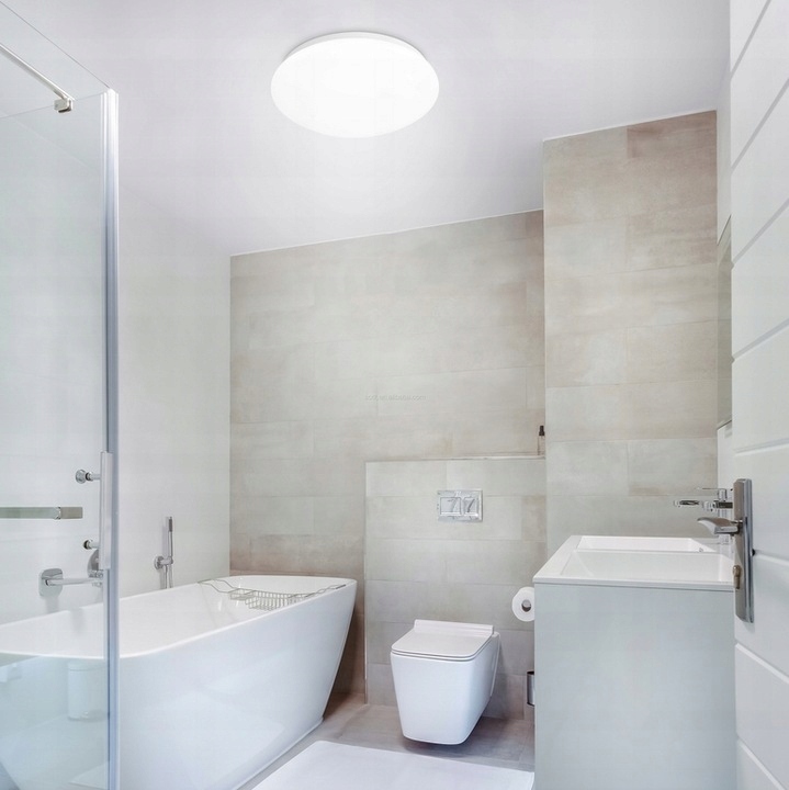 Plafon lampa 1x E27 natynkowa sufitowa okrągła + czujnik mikrofalowy ip20 5 Plafon lampa 1x E27 natynkowa sufitowa okrągła + czujnik mikrofalowy ip20 - obrazek 5
