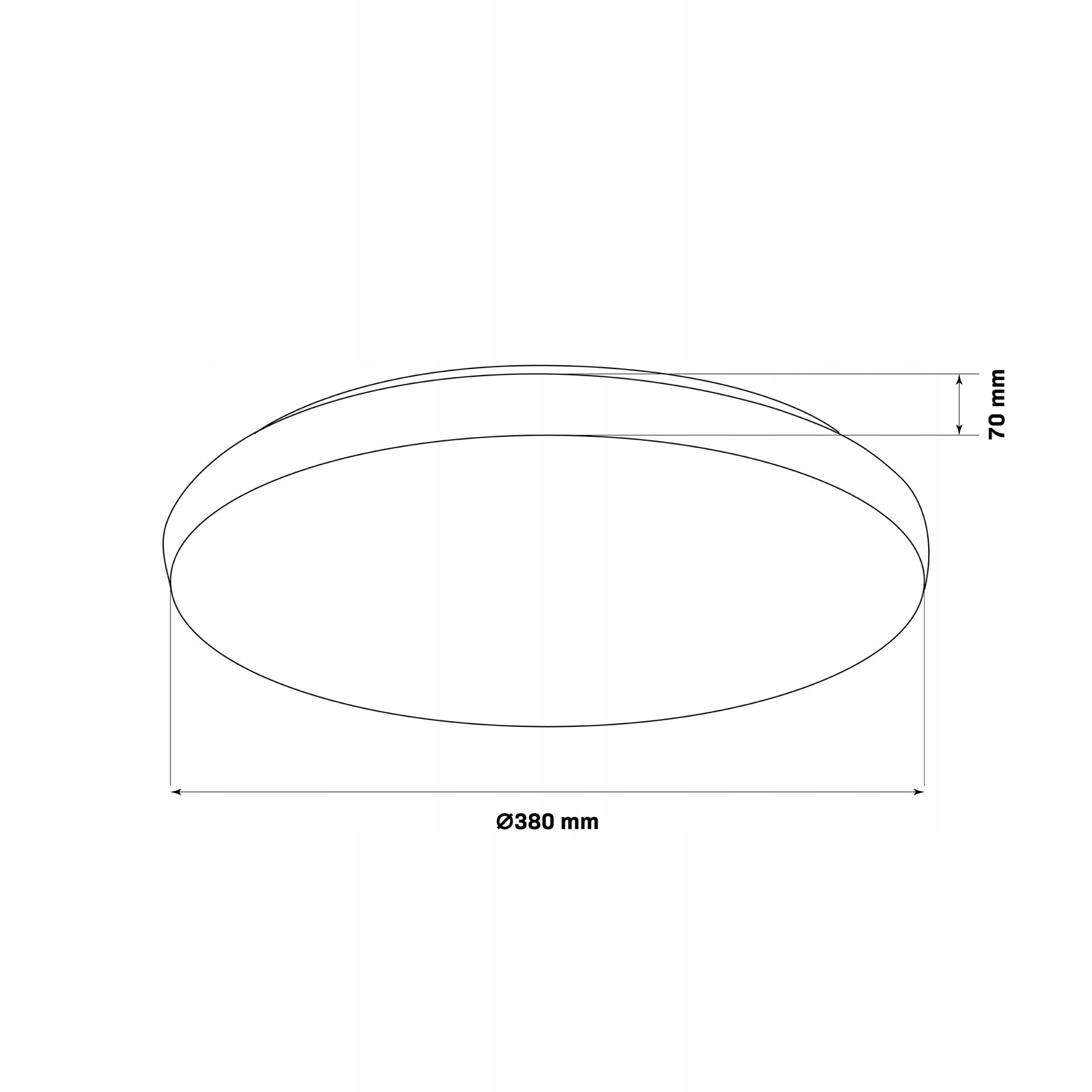 Lampa sufitowa plafon do łazienki IP44 LED 48w CCT pilot regulacja barwy 9 Lampa sufitowa plafon do łazienki IP44 LED 48w CCT pilot regulacja barwy - obrazek 9