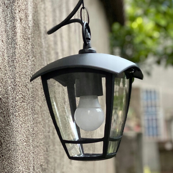 Lampa wisząca zewnętrzna elewacyjna alu lampa ogrodowa E27 6 Lampa wisząca zewnętrzna elewacyjna alu lampa ogrodowa E27 - obrazek 6