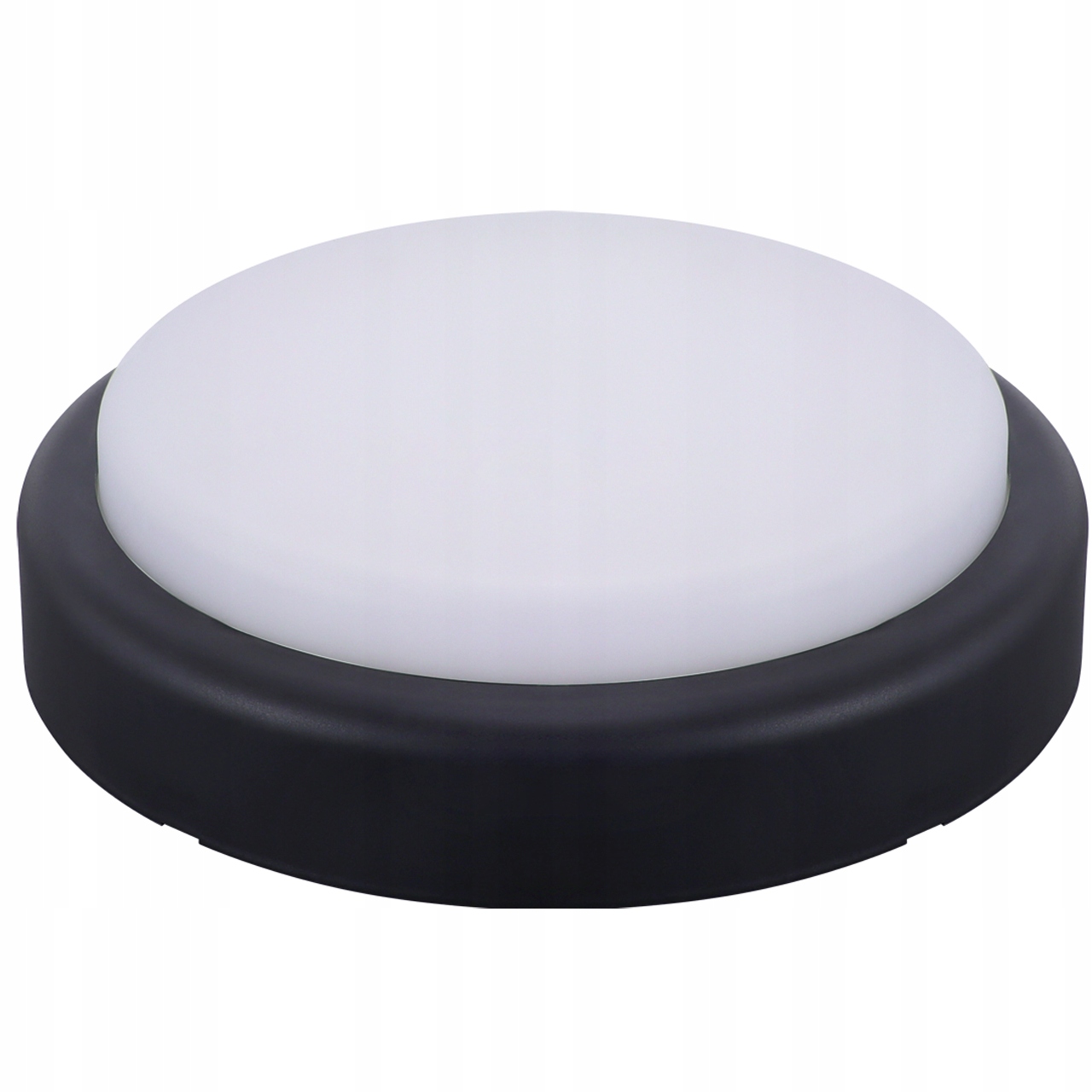 Lampa zewnętrzna sufitowa plafon łazienkowy LED 8w 12w 18w IP65 CCT czarna 3 Lampa zewnętrzna sufitowa plafon łazienkowy LED 8w 12w 18w IP65 CCT czarna - obrazek 3