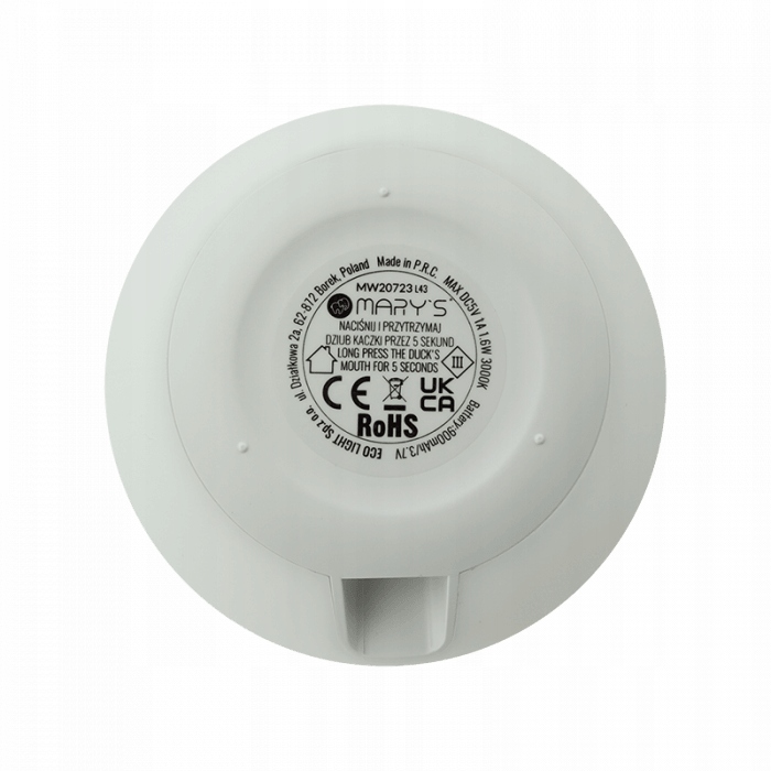 Lampka nocna LED dla dzieci do zasypiania 1,6w barwa biała ciepła usb 8 Lampka nocna LED dla dzieci do zasypiania 1,6w barwa biała ciepła usb - obrazek 8