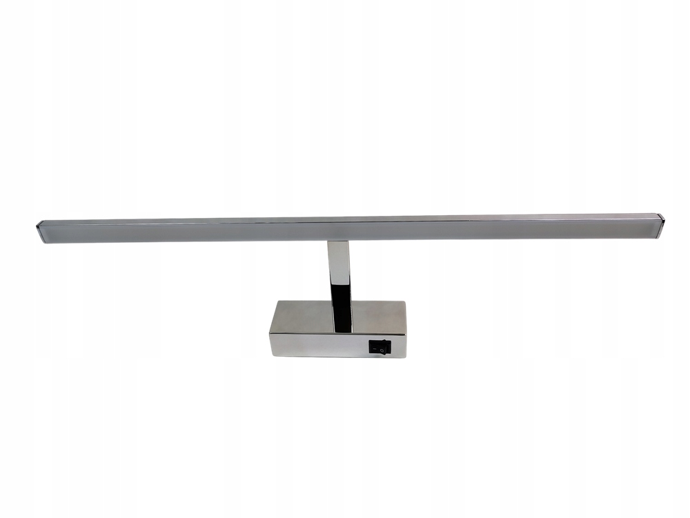 Kinkiet łazienkowy LED 12w nad lustro 55,5cm chrom lampa włącznik 8 Kinkiet łazienkowy LED 12w nad lustro 55,5cm chrom lampa włącznik - obrazek 8