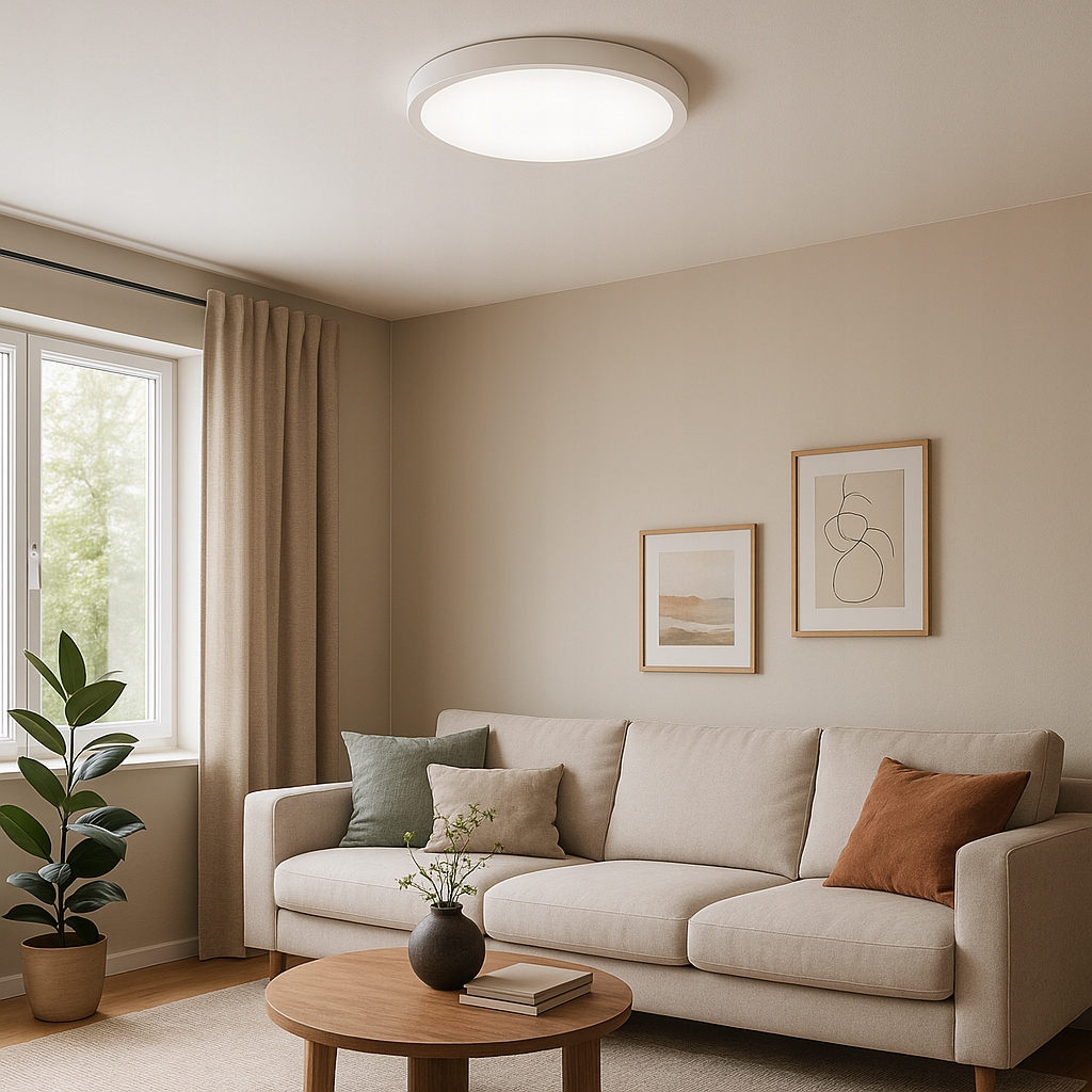 Lampa do łazienki plafon łazienkowy sufitowy LED 12w IP44 biały neutralny 7 Lampa do łazienki plafon łazienkowy sufitowy LED 12w IP44 biały neutralny - obrazek 7