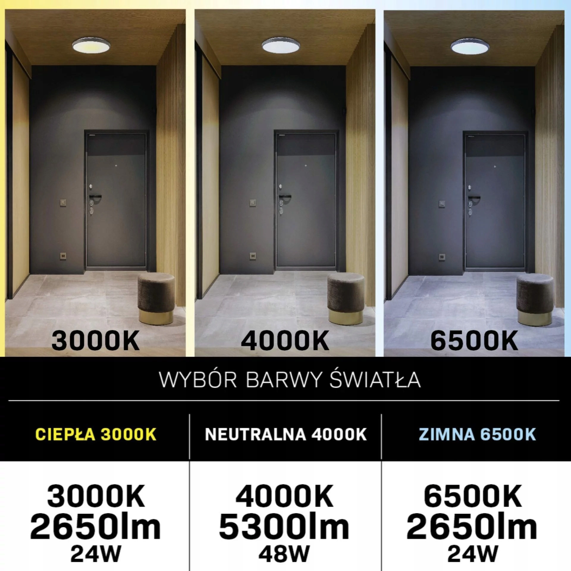 Wentylator wiatrak sufitowy lampa LED 63w CCT pamięć barwy + pilot 50cm 9 Wentylator wiatrak sufitowy lampa LED 63w CCT pamięć barwy + pilot 50cm - obrazek 9