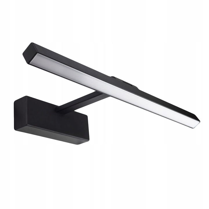 Kinkiet łazienkowy LED 14w nad lustro czarny barwa biała neutralna 60cm 8 Kinkiet łazienkowy LED 14w nad lustro czarny barwa biała neutralna 60cm - obrazek 8
