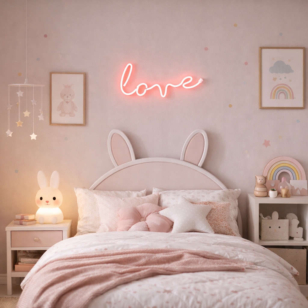 Lampka nocna neon napis love walentynki ślub rocznica dekoracja aranżacja 7 Lampka nocna neon napis love walentynki ślub rocznica dekoracja aranżacja - obrazek 7