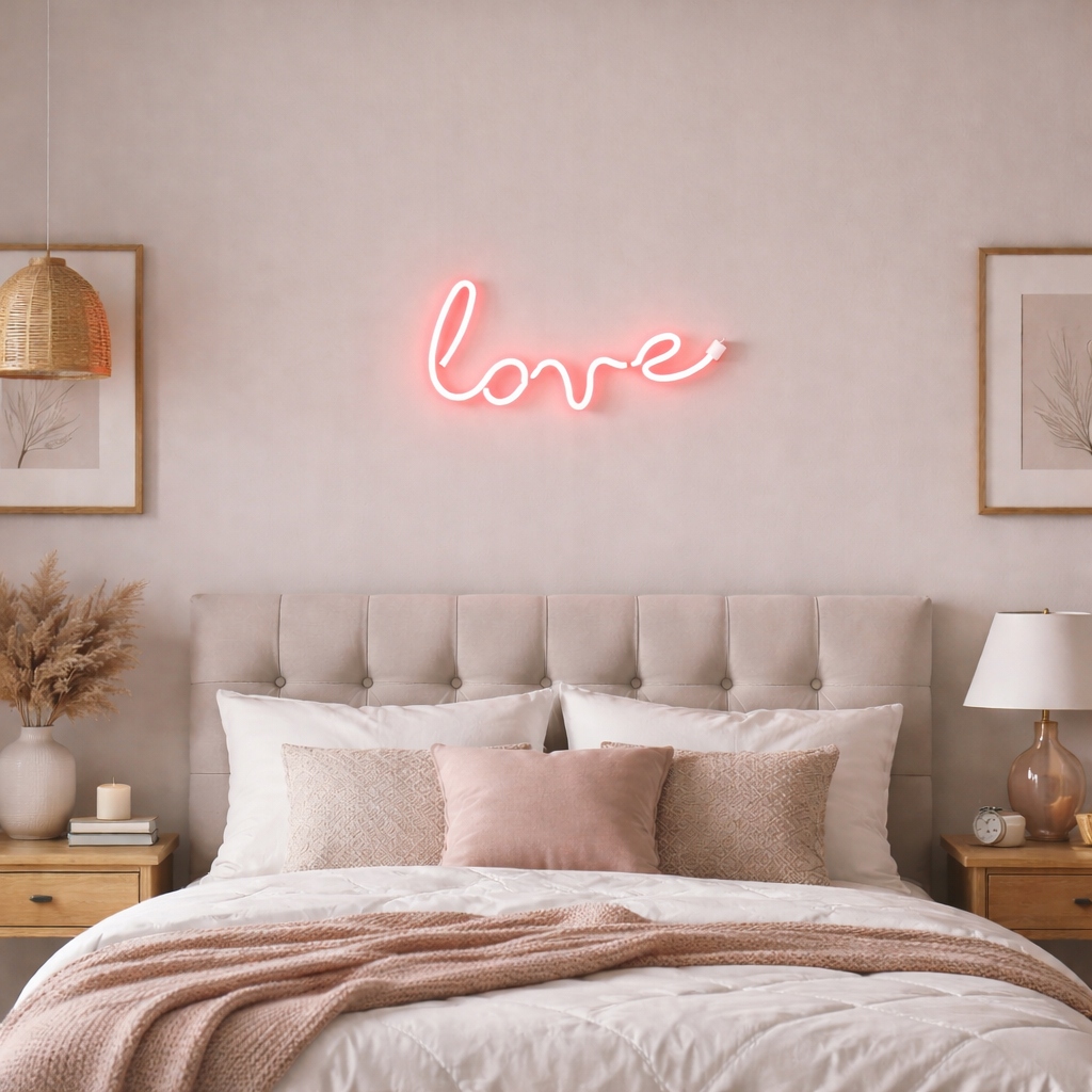 Lampka nocna neon napis love walentynki ślub rocznica dekoracja aranżacja 8 Lampka nocna neon napis love walentynki ślub rocznica dekoracja aranżacja - obrazek 8