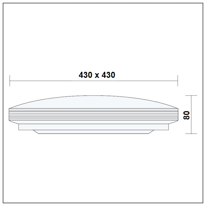 Lampa do łazienki plafon łazienkowy LED 30w IP44 dekoracyjny 4 paski chrom 8 Lampa do łazienki plafon łazienkowy LED 30w IP44 dekoracyjny 4 paski chrom - obrazek 8