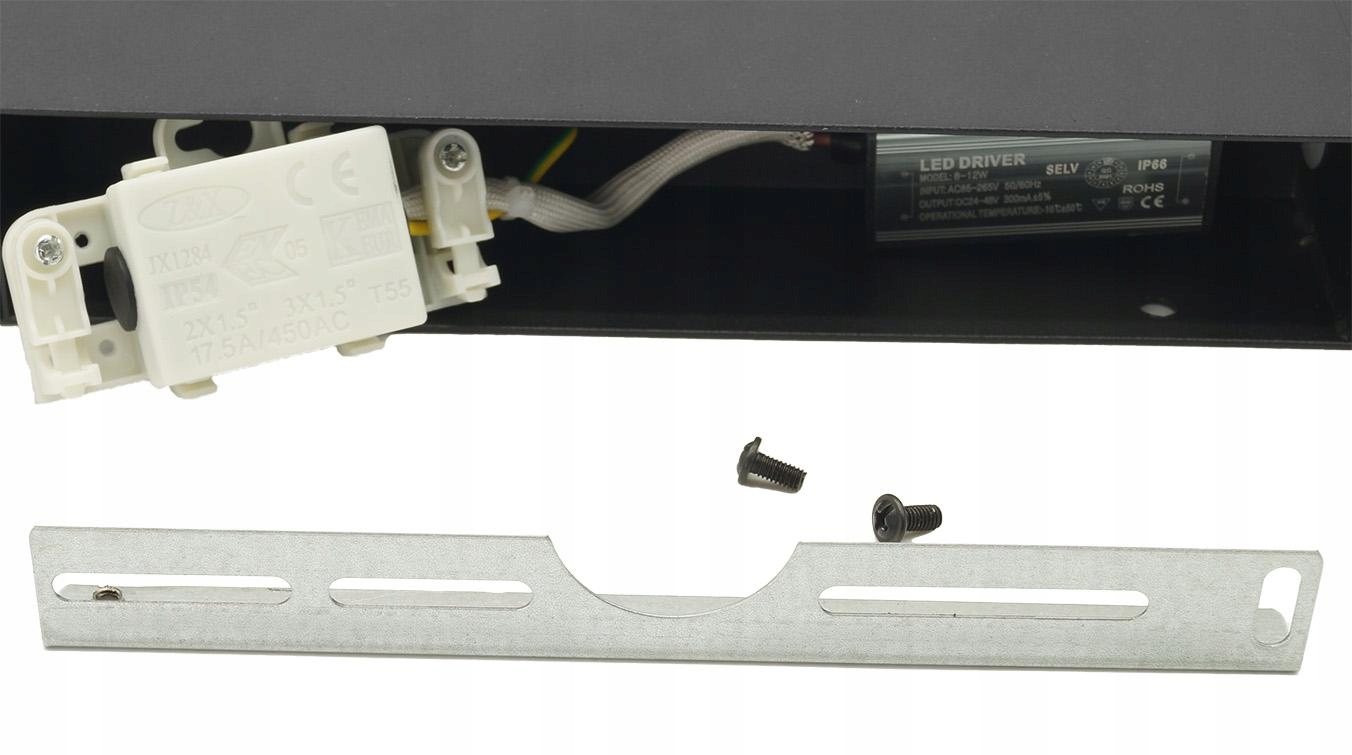 Kinkiet łazienkowy LED 32w (2x16w) nad lustro czarny IP54 dwukierunkowy 13 Kinkiet łazienkowy LED 32w (2x16w) nad lustro czarny IP54 dwukierunkowy - obrazek 13