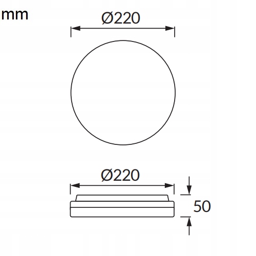 Plafon zewnętrzny LED 18w ip55 lampa do łazienki plafoniera barwa neutralna 5 Plafon zewnętrzny LED 18w ip55 lampa do łazienki plafoniera barwa neutralna - obrazek 5