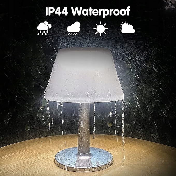Lampka stołowa solarna LED 2w zewnetrzna na taras balkon ozdoba IP44 CCT 6 Lampka stołowa solarna LED 2w zewnetrzna na taras balkon ozdoba IP44 CCT - obrazek 6