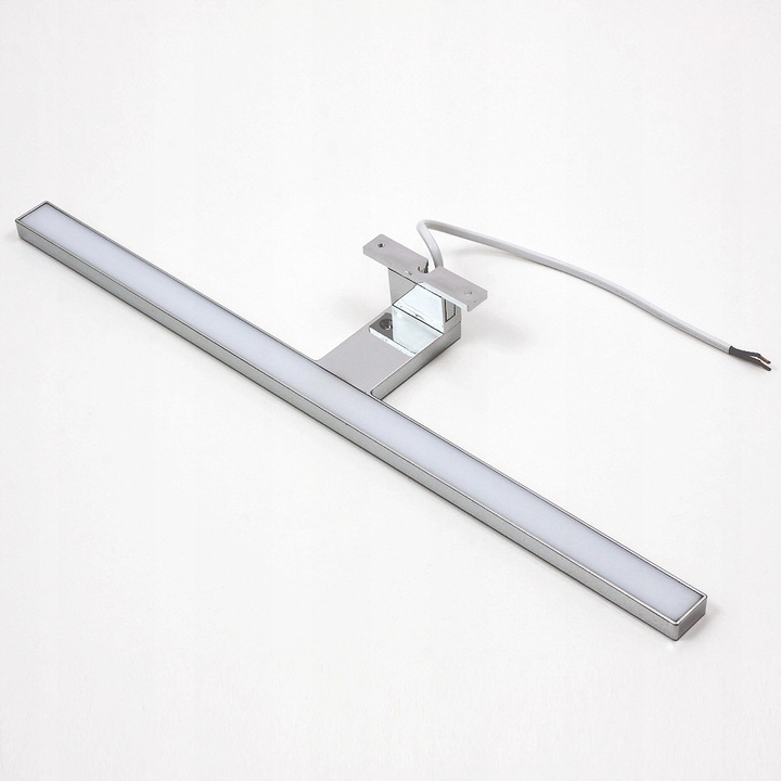 Kinkiet łazienkowy lampa LED 9w 2W1 nad lustro szafkę chrom IP44 50cm 8 Kinkiet łazienkowy lampa LED 9w 2W1 nad lustro szafkę chrom IP44 50cm - obrazek 8