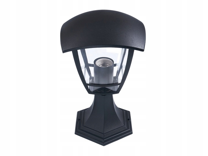 Lampa ogrodowa zewnetrzna słupek oświetleniowy E27 lampion 30cm 6 Lampa ogrodowa zewnetrzna słupek oświetleniowy E27 lampion 30cm - obrazek 6